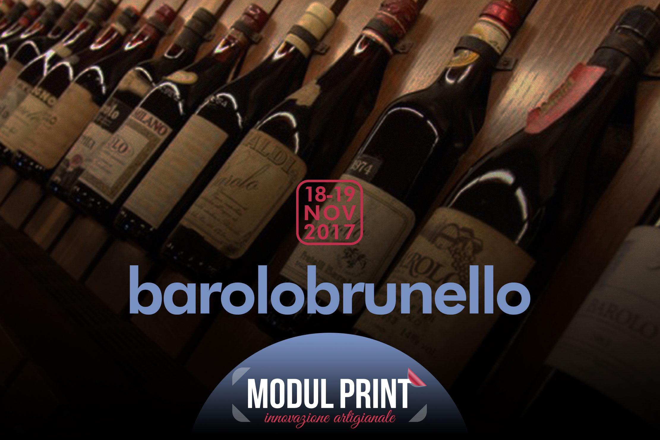 Saremo al Barolo Brunello 2018!